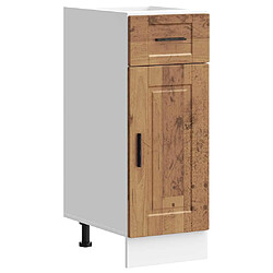 vidaXL Armoire de cuisine Porto vieux bois bois d'ingénierie