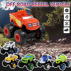 Acheter Universal 6PC Monster Truck Jouets Machines Voitures Jouets Russes Véhicules Graphiques Trains Jouets Cadeaux d'Anniversaire pour Enfants Blazer Jouets pour Enfants | Voitures Moulées Sous Pression(Coloré)