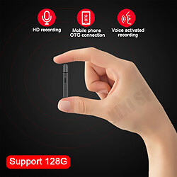 Universal Magnétophone 32 Go Mini Activation Enregistrement Magnétophone Micro Audio Son Numérique Petite clé USB professionnelle Enregistrement secret