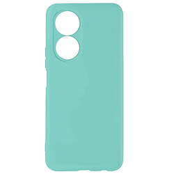 Avizar Coque Honor X7 Silicone Semi-rigide Soft-touch Fine Turquoise