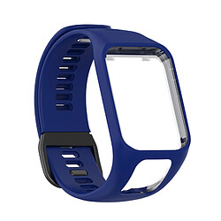 Bracelet de montre Accessoires montre connecté pour Tomtom4 - Bleu foncé