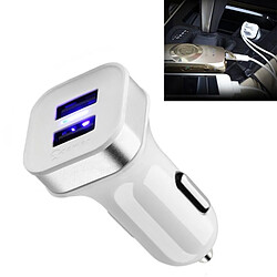 Wewoo Chargeur XPower G5 Universal Car Dual USB rapide 2 ports USB DC12-24V 3.6A Blanc