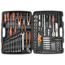 Sthor Kit d'outils métalliques 122 pièces