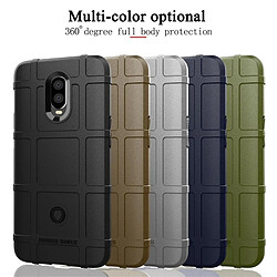 Acheter Wewoo Coque Housse en silicone à couverture totale pour protection antichoc pourOnePlus 6T (vert armée)