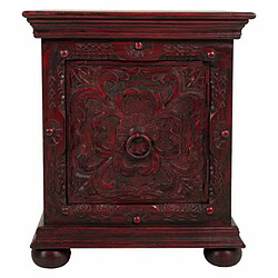 Table de Nuit Alexandra House Living Rouge 40 x 59 x 50 cm