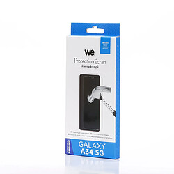 Avis WE Verre trempé SAMSUNG GALAXY A34 5G: Protection écran - anti-rayures - anti-bulles d'air - ultra-résistant - dureté 9H Glass