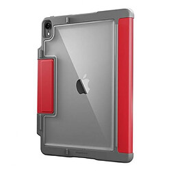 stm goods Étui pour iPad Pro 11 pouces 2018 Folio Stand Modèle Dux Plus avec Porte-stylet Rouge