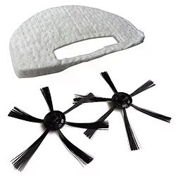 Kit de filtre de brosse latérale de remplacement pour aspirateur Isweep S320, accessoires de nettoyage ménager pour la maison