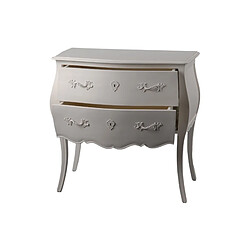 Amadeus Commode Murano Blanc 2 Tiroirs