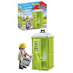 Acheter Playmobil® 71435 Toilettes mobiles vert