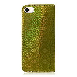 Avis Wewoo Housse Coque Pour iPhone 7/8 couleurs solides boucle magnétique coloré horizontale étui en cuir PU avec titulaire et fentes cartes et portefeuille et lanière or