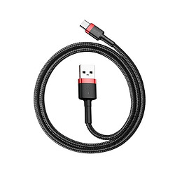 Avis Cable de Datos Baseus Cafule USB-A para USB-C 3A 1.0m Negro