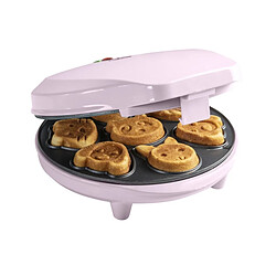 Gaufrier forme de 7 animaux 700w rose - AAW700P - BESTRON