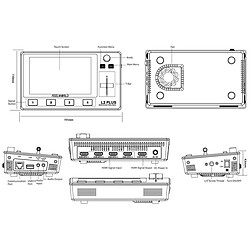 Acheter Table De Mixage Vidéo Multi-Caméra Avec Écran Tactile 5.5 Pouces EU Plug YONIS