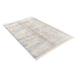 Vidal Tapis de laine 193x130 gris Darya