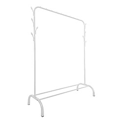 Avis Donkey Premium Rack 1 Porte-Manteaux Nyana Home 148x110x41cm, 2 barres de suspension, 1 étagère inférieure Blanc.