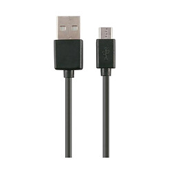 Ksix Contact Lxcusb01 Negro Cable De Carga Y Datos Usb A Microusb 1 M