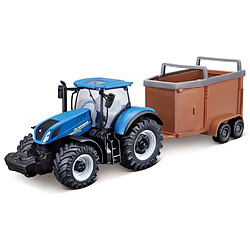 Acheter BBURAGO - 1/43 COLLECTION FERME - Tracteur New Holland + remorque a friction