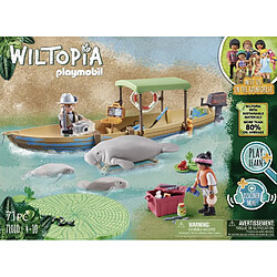 Playmobil® 71010 Wiltopia - Pirogue et lamantins