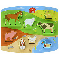 Hape International Hape - Puzzle Figurines Animaux de la Ferme, E1454