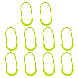 10 pcs en plastique u forme tirette tirette forte tirette cordon vert fluorescent