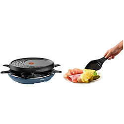 Appareil à raclette 8 personnes 1050w + grill + crêpière - re310401 - TEFAL