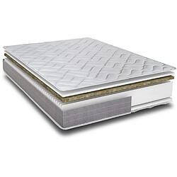 Acheter Ebac Matelas 140x190 Listel - Latex - Hauteur 20 cm - 3 zones - Soutien ferme