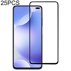 Wewoo Film de verre trempé 25 PCS pour Xiaomi Redmi K30 Full Glue Full Cover Screen Protector de