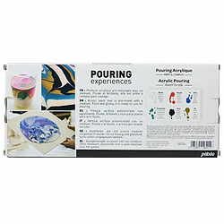 Avis Pebeo Set de 6 peintures pouring acrylique - 6 x 118 ml