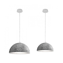 Luminaire Center Suspension design CULT blanc mat