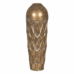 BigBuy Home Vase Doré Fer 25 x 25 x 75 cm