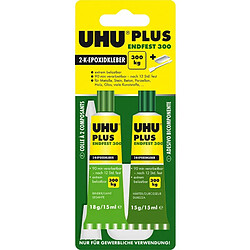 UHU PLUS Colle 2 composants ENDFEST 300 Tube 33g (Par 6)