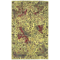 Vidal Tapis de laine 143x92 vert Vintage Royal