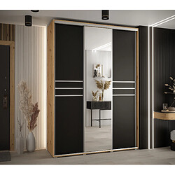 Abiks Meble Armoire Davos 11 À Portes Coulissantes 235,2/170/45 3 Portes