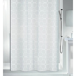 Spirella Rideau de douche Polyester FILIGRAN 180x200cm Blanc