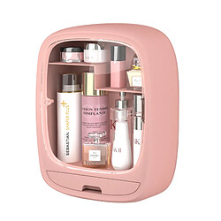 Universal Étagère de toilette libre d'emboutissage Shampooing Cosmetics Rangement Etagère Installation murale Cuisine Plastique Organiser Porte Accessoires de salle de bains pour la maison | Organiser de maquillage