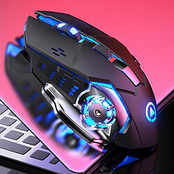 Yonis Souris Gaming Sans Fil Silencieuse Rechargeable