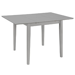 vidaXL Mobilier de salle à manger 3 pcs MDF Gris