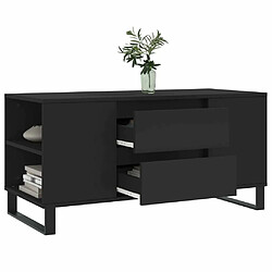 Acheter Maison Chic Tabls basse,Table Console pour salon noir 102x44,5x50 cm bois d'ingénierie -MN66960