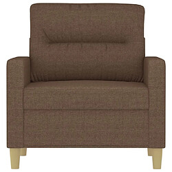 Avis Maison Chic Fauteuil relax,Chaise pour salon Marron 60 cm Tissu -MN24250