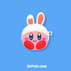 GUPBOO Airpods Coque Housse Étui Protecteur Compatible pour AirPods 3-Dessin animé mignon lapin Kirby