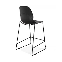 Acheter Kokoon Design Tabouret de bar design ZIGGY MINI BLACK 52x51,5x101 cm