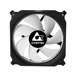 Chieftec CF-1225RGB système de refroidissement d’ordinateur Boitier PC Ventilateur 12 cm Noir