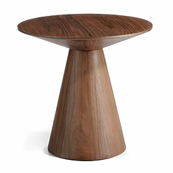 Angel Cerda Table d'angle en bois de noyer