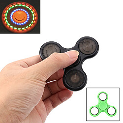 Shopinnov Hand spinner fidget spinner modele lumineux vert