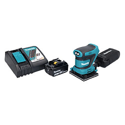 Makita DBO481RT1 Ponceuse vibrante sans fil 112 x 102mm 18V + 1x Batterie 5,0Ah + Chargeur