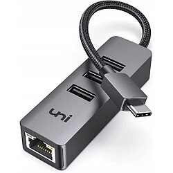 GUPBOO Adaptateur de concentrateur Type-C Uni USB-C vers concentrateur Ethernet j3-154,JL1220