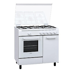 Cuisinière gaz SOGELUX CG9500 SOGELUX Cuisinière à gaz CG9500 Butanette blanche