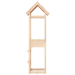 Acheter vidaXL Tour de jeu 53x46,5x194 cm bois massif de pin