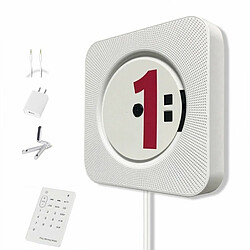 Lecteur Cd Mural Lecteur De Musique Bluetooth Portable Avec Télécommande